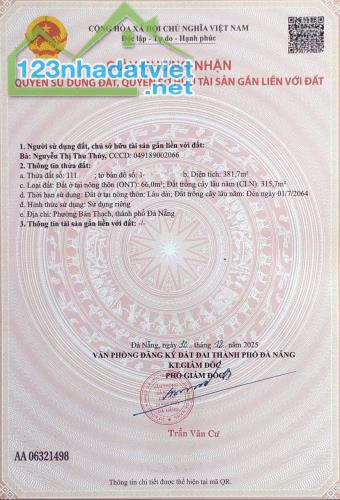 Vài lô gần kcn Tam Thăng vừa ra sổ, giá đầu tư