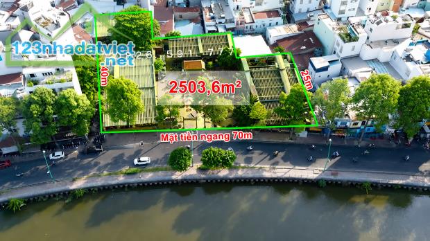 Mặt tiền Hoàng Sa, Quận 3 – Quỹ đất 2503,6m² view sông – Chỉ tiêu 2 hầm + 25 tầng