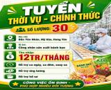 KINH ĐÔ – TUYỂN DỤNG CHÍNH THỨC và THỜI VỤ - Bần Yên Nhân, Mỹ Hào, Hưng Yên