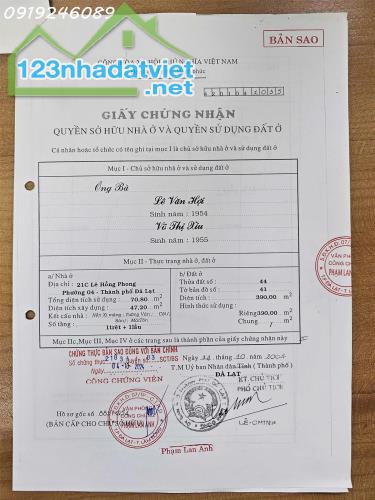 BÁN TỔ HỢP VILLA NGAY TRUNG TÂM TP ĐÀ LẠT - 1