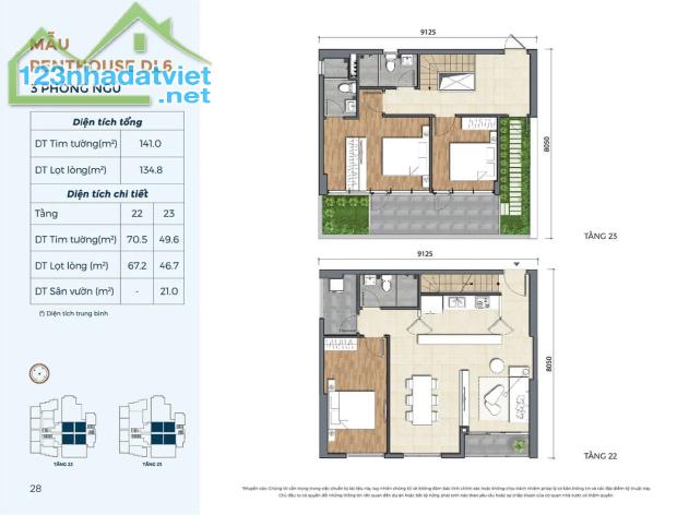 Sở hữu Penthouse Precia Quận 2 – Dt 142m² - 3PN – Ngay nút giao An Phú - 4