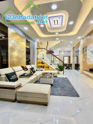 [K2887] Bán nhà mới đẹp Phạm Văn Chiêu An Hội Đông, gần Chợ Thạch Đà, 5.x tỷ - 2