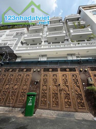 CHỈ 12.5 TỶ - CHDV 4TẦNG -THANG  MÁY - 9 PHÒNG  -TN 30tr/Th - HXH 6m - LÊ VĂN THỌ - GÒ VẤP