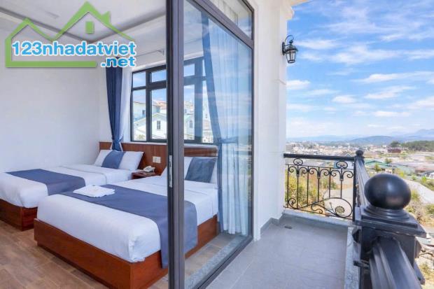 Cho thuê khách sạn 14 phòng ngủ view siêu đẹp Hùng Vương Đà Lạt giá 50 triệu - 2