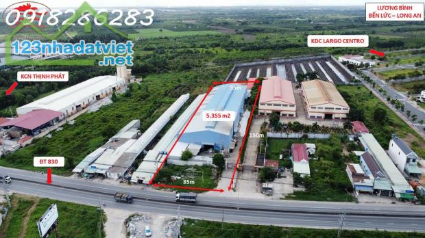 CHÍNH CHỦ BÁN KHO/XƯỞNG ĐANG CÓ DÒNG TIỀN – BẾN LỨC, LONG AN