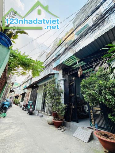 Nhà 3 lầu hẻm 198B Dương Bá Trạc -P2-Q8 - 2