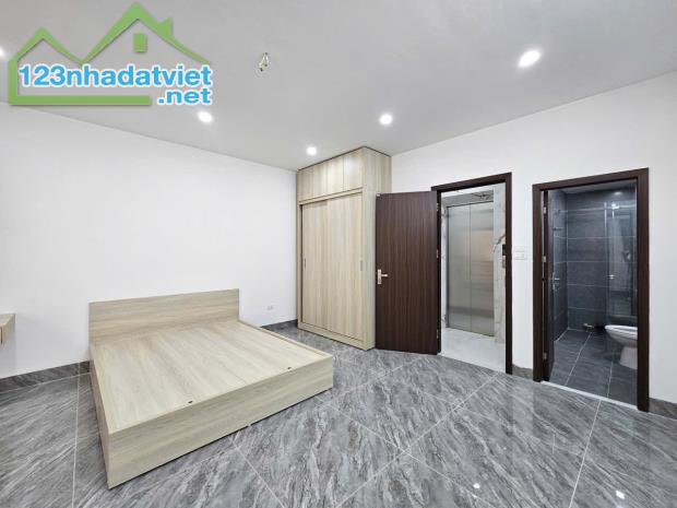 Bán nhà trương định 7 tầng thang máy long lanh sát phố hoàng mai - 4