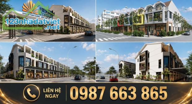 SỞ HỮU 01 CĂN NHÀ PHỐ TẠI FIESTA CENTRAL BÌNH DƯƠNG CHỈ HƠN 4.3 TỶ  0987663865 - 2