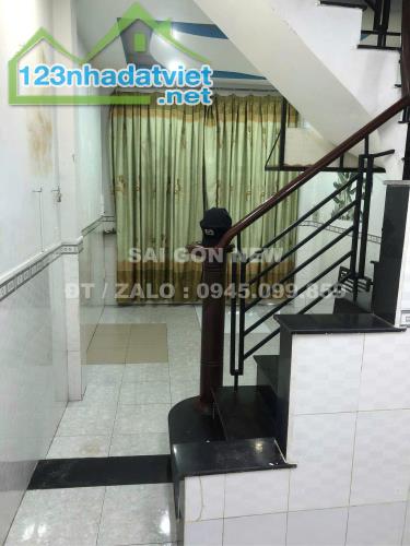 CHO THUÊ NHÀ MẶT TIỀN THỤT VĨNH KHÁNH, Q.4 GIÁ 9 TRIỆU. - 2