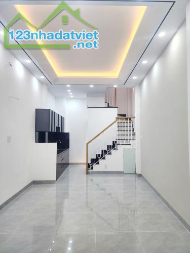 Nhà mới 2 lầu+ST hẻm xe Ford Dạ Nam P.Chánh Hưng P2Q8