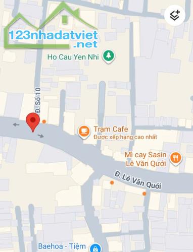 BÁN GẤP - Chỉ 8.7 TỶ  NHÀ MẶT TIỀN ĐƯỜNG SỐ 10, BÌNH HƯNG HÒA A, BÌNH TÂN - 112M² NGANG - 1