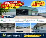 HOT DEAL HÒA VANG – KHO 750M² KÈM BÃI, CHỈ 40 TRIỆU/THÁNG!