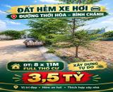 Bán Đất Phân Lô /1 HXH Đường Thới Hòa DT 8 x 11m Giá 3.5 Tỷ