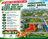 Cần bán lô đất 203m2 sát Xuân Thới Sơn 16, KT6,5x23m hậu 15m, hẻm 4m, giá 2,75 Tỷ