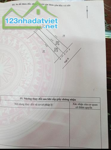 Bán đất Đức Giang 50m 7 tỷ ô tô qua nhà,sỏ đỏ long biên - 3