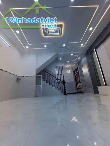HẺM XE HƠI THÔNG, Đường Số 1 SÁT VĂN CAO, NHÀ 4TẦNG, 4 X 15, Chỉ 5.98ty [198] - 1