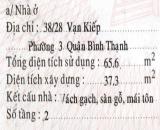 Nhà 2 tầng 5x8m, 38/28 Vạn Kiếp 5.1 tỷ