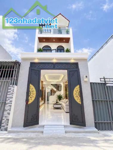 CHỈ 5.68 TỶ - MỚI ĐẸP 3 TẦNG - 4x17m - LÂM THỊ HỐ - TRUNG MỸ TÂY - Q12 - HXH 1/ NGẮN