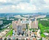 Bán căn hộ De Capella Quận 2, sở hữu 3 mặt tiền, DT 80m2 căn 2PN, giá từ 120 triệu/m2