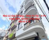 NHÀ LÔ GÓC 6 TẦNG – HẺM XE TẢI THÔNG – 6 PHÒNG NGỦ – GẦN ETOWN CỘNG HÒA & NHÀ GA T3